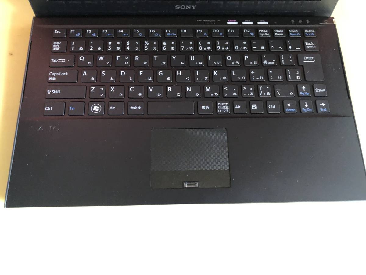 SONY VAIO VPCZ219FJ Core i7/i5/i3　RAM 4GB 通電確認　ジャンク_画像5