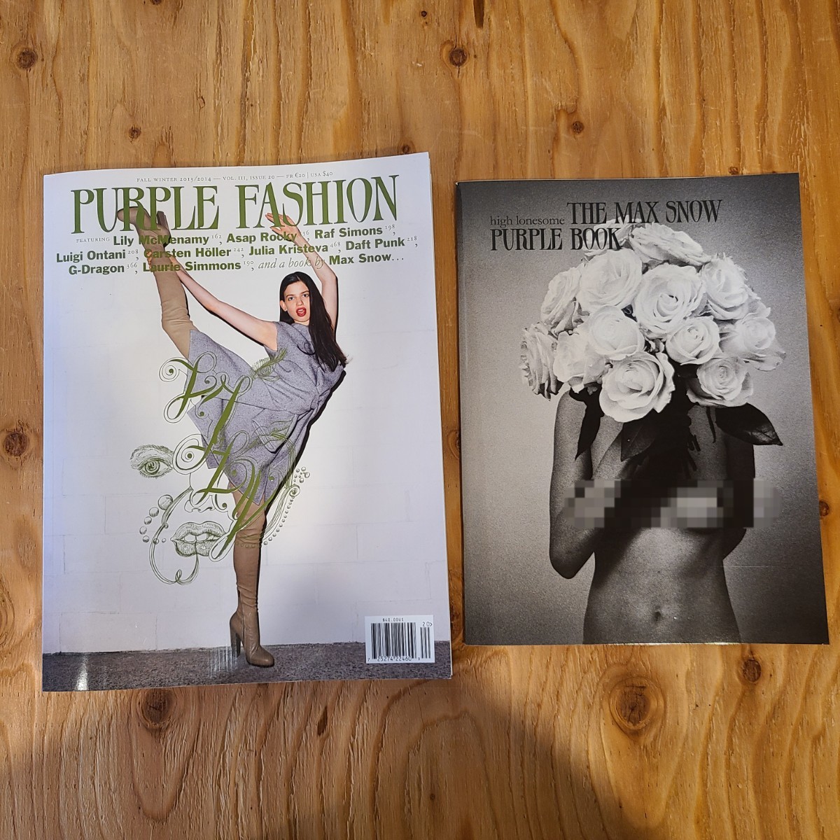 「PURPLE FASHION ISSUE 20」(付録冊子付き) 洋雑誌/ファッション/ラフシモンズ/装苑/花椿/BRUTUS_画像1