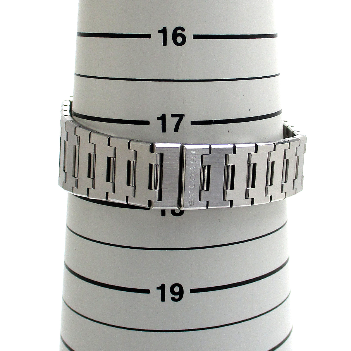 ブルガリ 時計 ブルガリブルガリ クロノグラフ メンズ オート 黒文字盤 BB38SSCH BVLGARI 自動巻き クリーニング済 稼動品_画像10