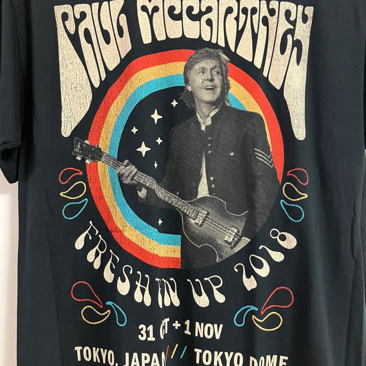 ポール・マッカートニー／ジャパン・ツアー2018 Tシャツ (Mサイズ)