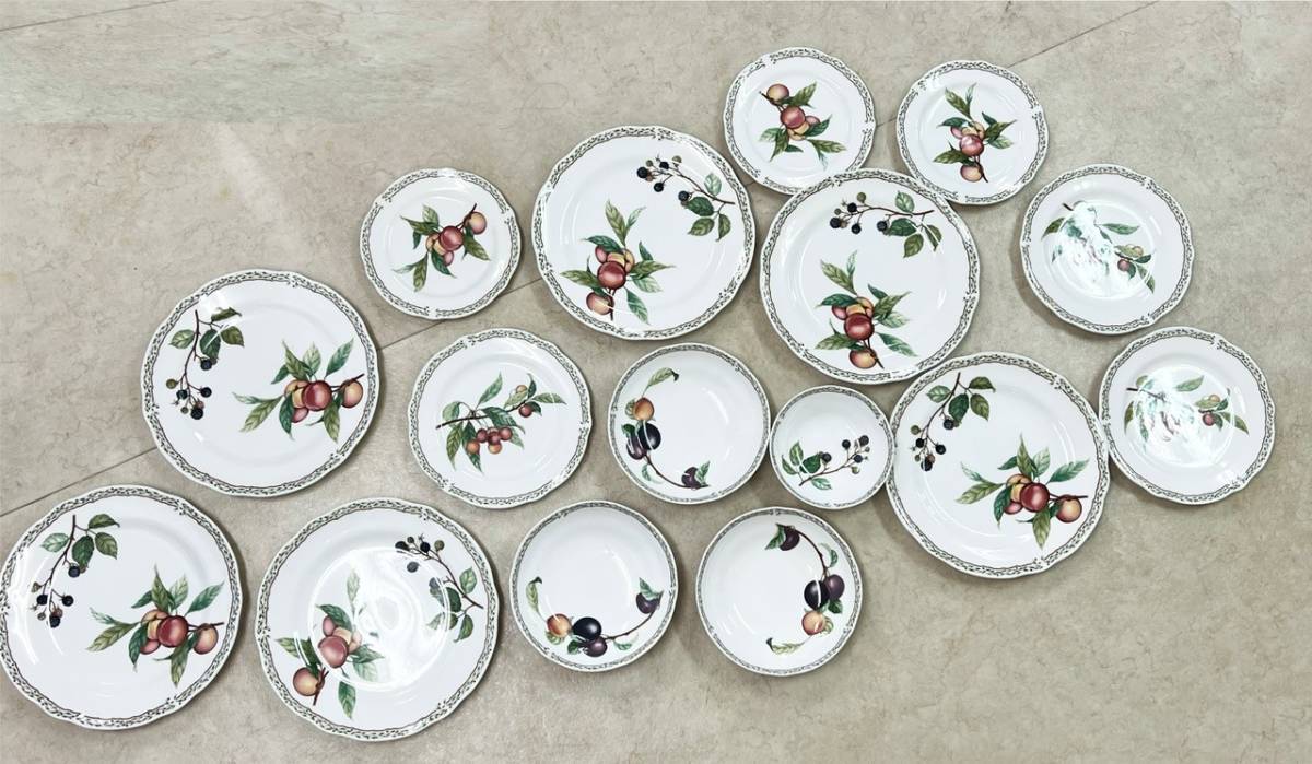 Noritake　Primachina　ROIYALORCHARD　～ノリタケ　プリマチャイナ　ロイヤルオーチャード～　食器16点セット_画像2