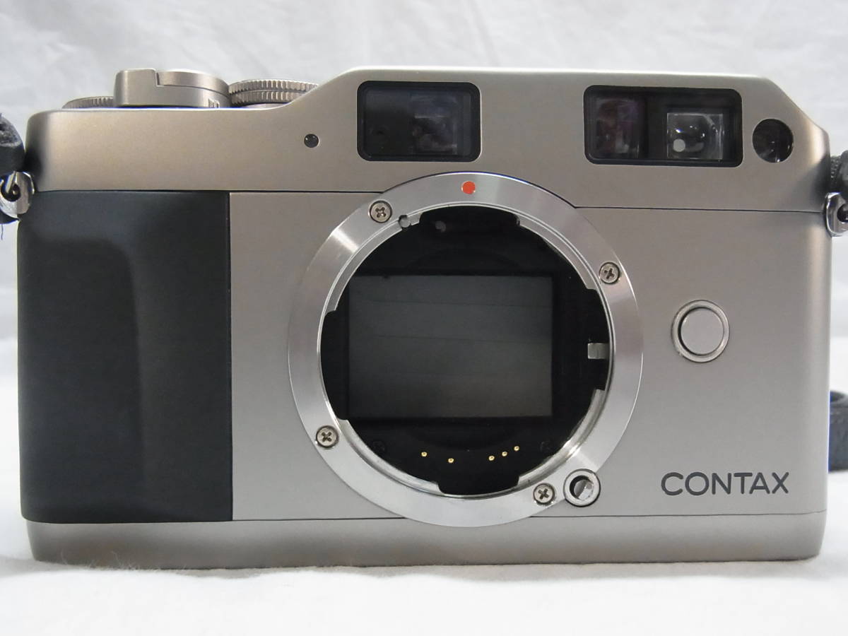 ▲CONTAX コンタックス G1 ボディ▲レンズ Sonnar 2.8/90 T＊ Carl Zeiss▲カメラ フィルム ストラップ キャップ 通電OK USED▲60_画像3