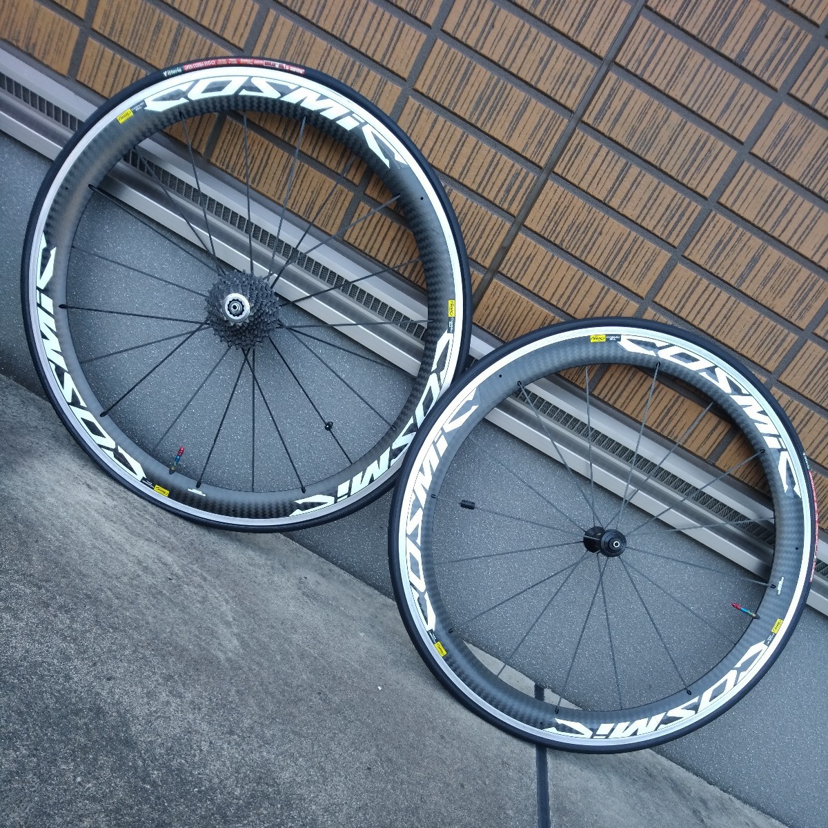 メーカー再生品】 MAVIC COSMIC SL 前後セット&タイヤ&スプロケット