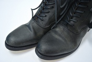 SAK サク Lace-Up Boots Reverse レースアップブーツ 40 ブラック