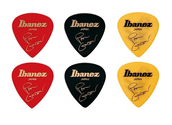 【限定品・新品】Ibanez(アイバニーズ) / Paul Gilbert ポール・ギルバート シグネチャー・ピック 1000PGSP 3種類 6枚セットの画像2