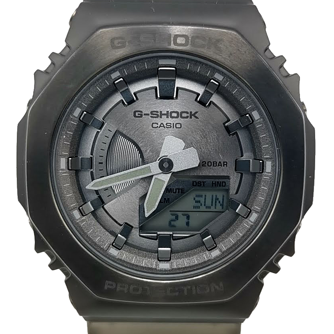 送料無料 超美品 カシオ ジーショック Gショック 腕時計 GM-S2100MF 5663 ミッドナイト フォグ シリーズ メンズ