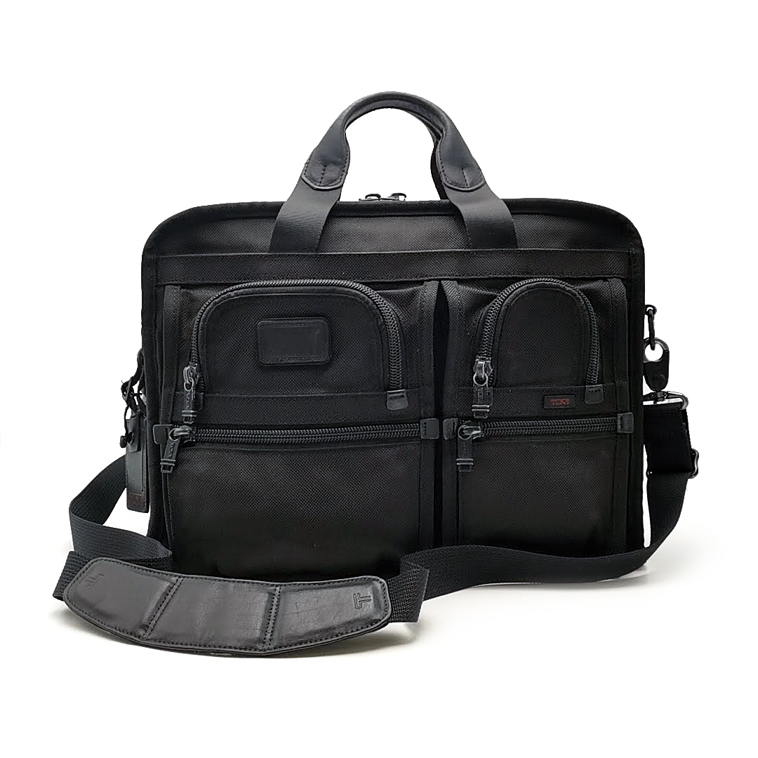 送料無料 トゥミ ビジネスバッグ 鞄 26109DH アルファ インターナショナル オーガナイザーブリーフ 黒 ブラック系 メンズ