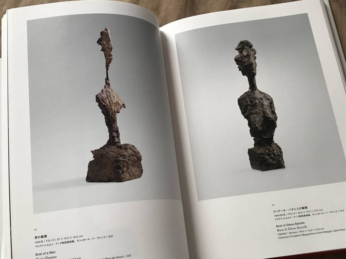 図録　アルベルト・ジャコメッティ　ジャコメッティ展　検索：作品集 画集 彫刻 オブジェ デッサン ドローイング_画像10