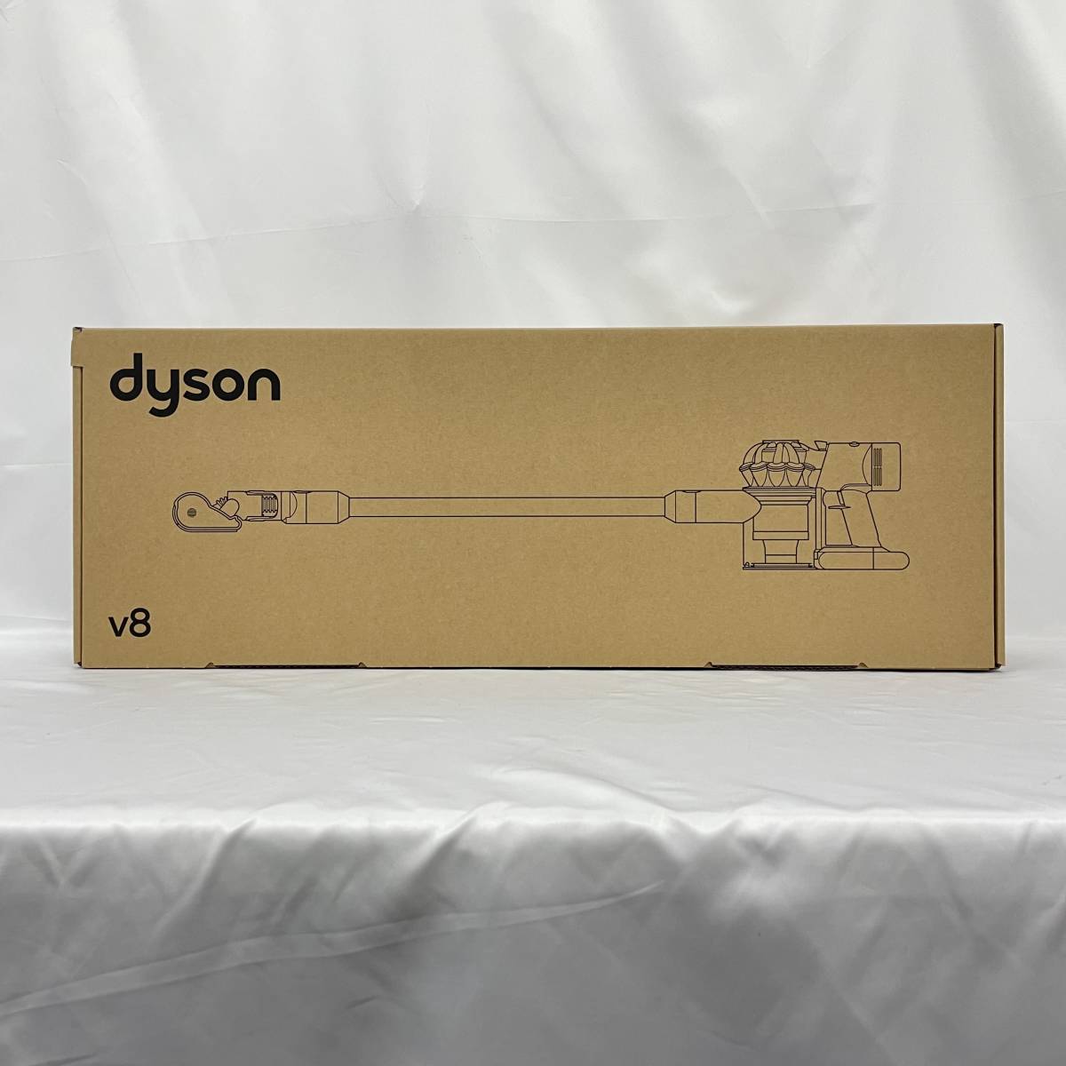 未使用 dyson ダイソン コードレスクリーナー V8 SV25 FF NI2 JP サイクロン式 掃除機 スティック型 吸引力 シルバー サイクロン_画像2