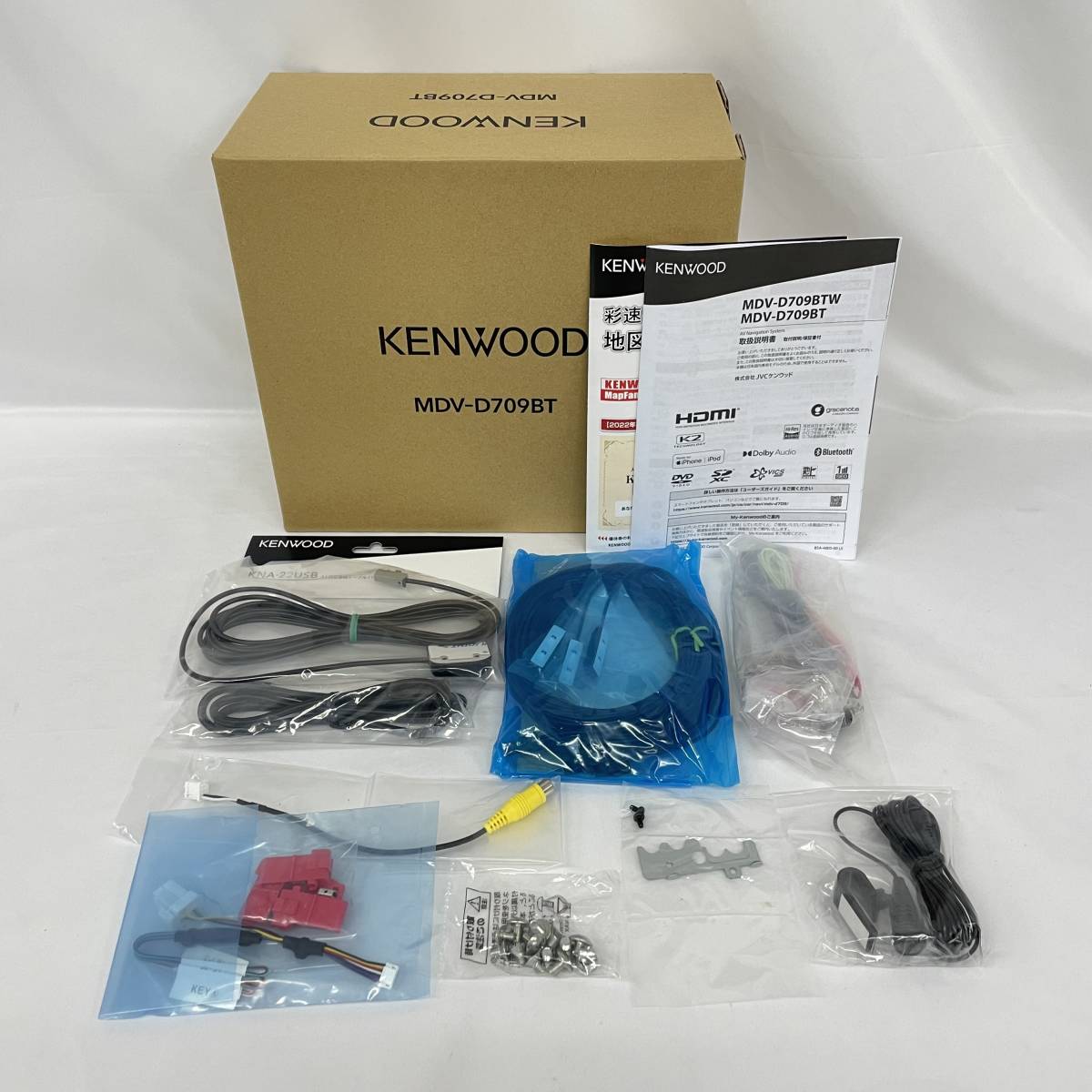 未使用 KENWOOD ケンウッド MDV-D709BT ドライブレコーダー ドラレコ