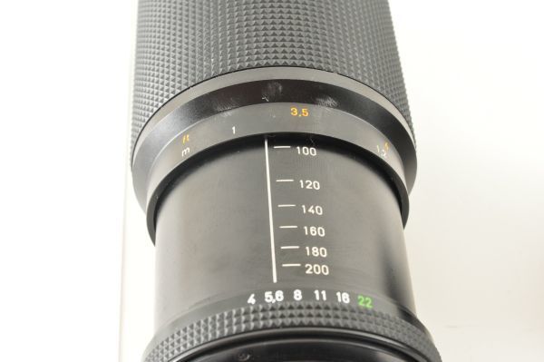 ◆◇【C569】コンタックス CONTAX C/Y Vario-Sonnar T* 80-200mm f/4 MMJ カメラレンズ　ジャンク◇◆_画像4