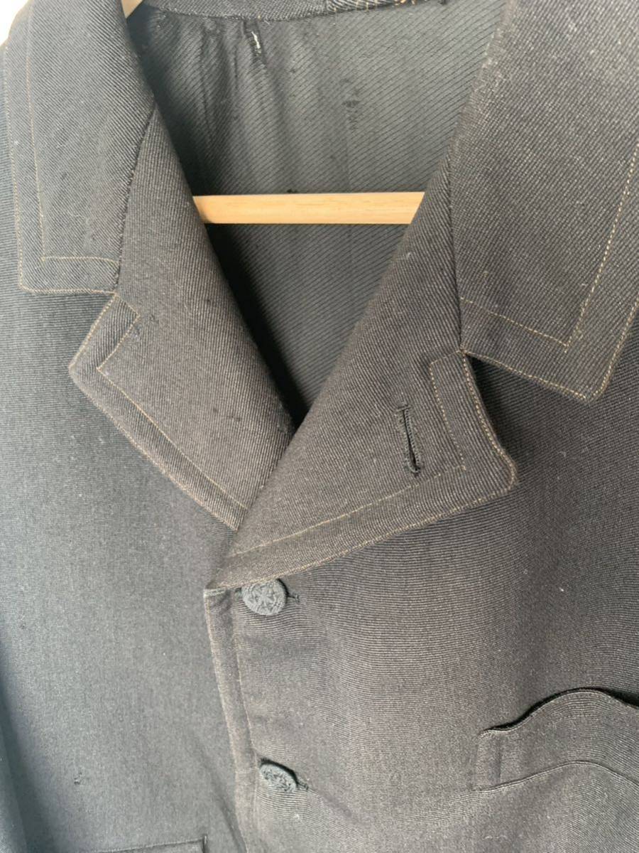 【希少】1890s 1900s 10s 20s French vintage sack coat フレンチ ビンテージ サックコート サックジャケット  ①