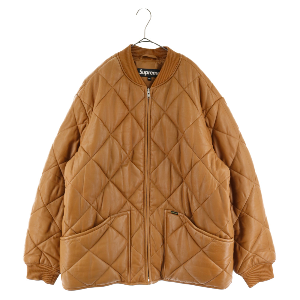 特別送料無料！】 キルティング Jacket Work Leather Quilted 22AW