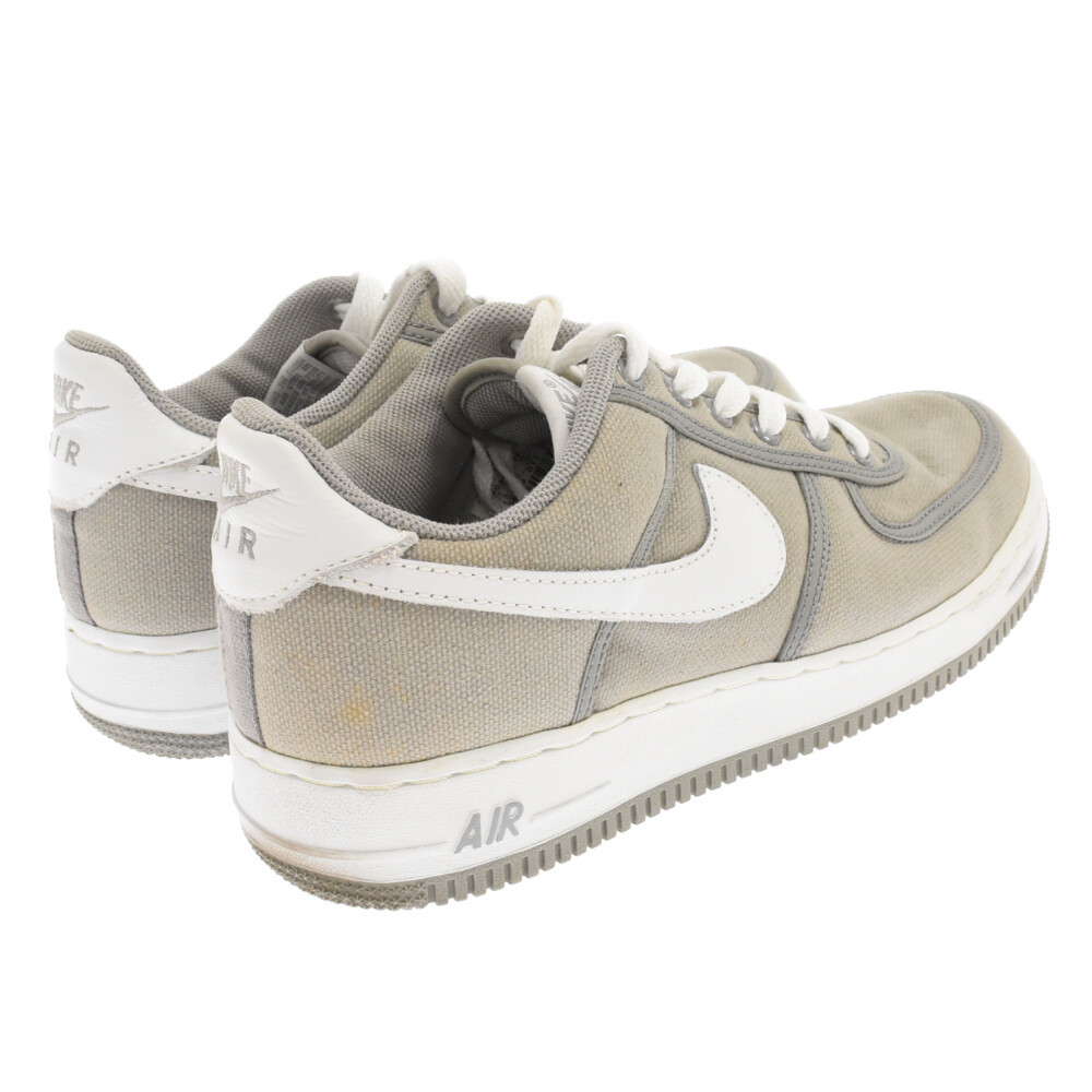 NIKE ナイキ 94年製 AIR FORCE1 LOW CVS SC エアフォースワン キャンバス ローカットスニーカー グレー US8.5/26.5cm 306349-011_画像4