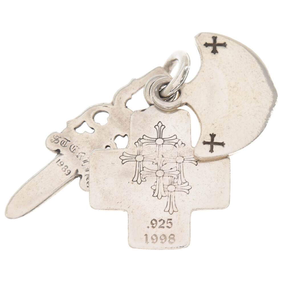 有名な高級ブランド CHROME HEARTS シルバー トップ ペンダント