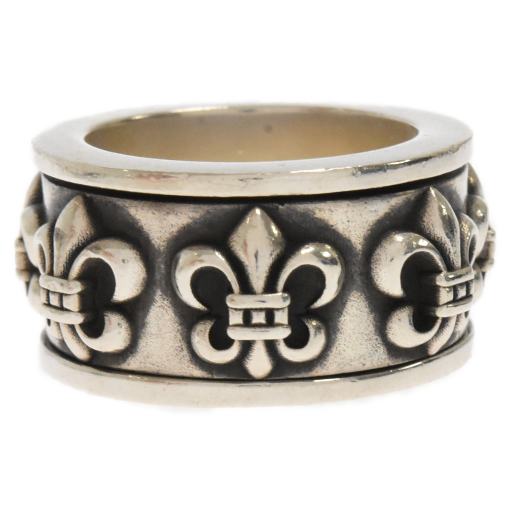 大人気新品 CHROME HEARTS シルバー SPINNER RING フレアスピナー