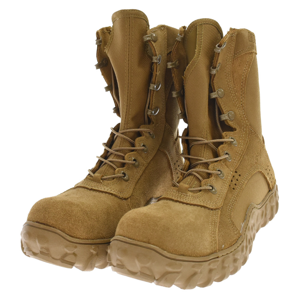 ROCKYBOOTS ロッキーブーツ S2V Steel Toe Work Boots スチールトゥ タクティカル ミリタリー ワークブーツ ブラウン F2413-11_画像3