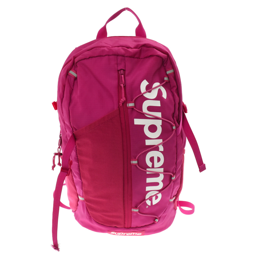 定番の中古商品 17SS シュプリーム SUPREME Backpack ピンク リュック