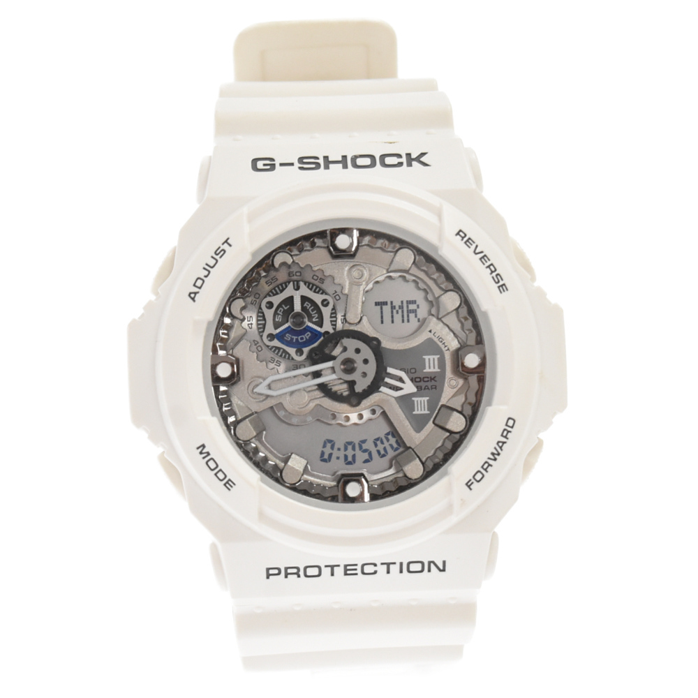 CASIO G-SHOCK カシオ ジーショック GA-300 クオーツ デジタル アナログ ラバー 腕時計 ウォッチ ホワイト
