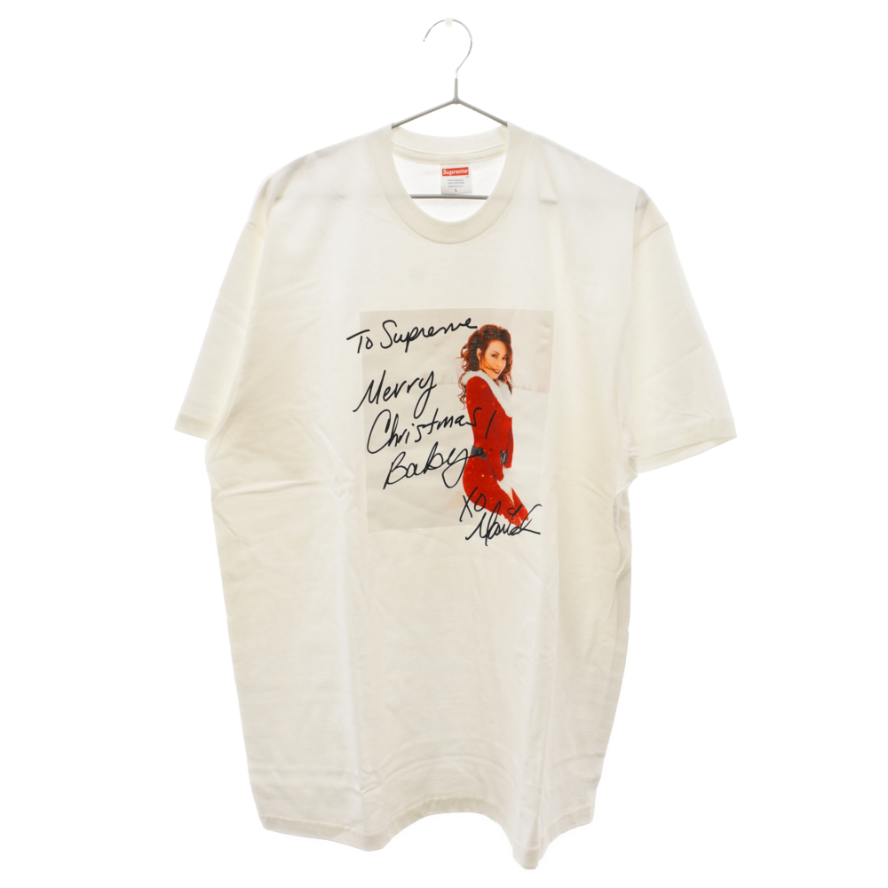 SUPREME シュプリーム 20AW Mariah Carey Tee マライアキャリー フォトプリント半袖Tシャツ カットソー ホワイト