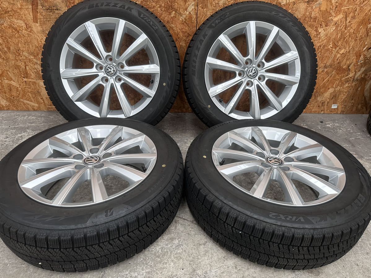 送料無料【バリ山！美品】185/60R16 86Q BRIDGESTONE BLIZZAK VRX2 18