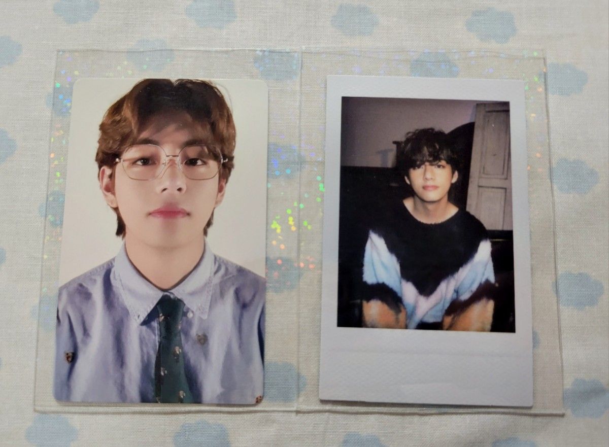 BTS V トレカ チェキ テテ チェキ トレカ BTS公式グッズ BTSDECOKIT