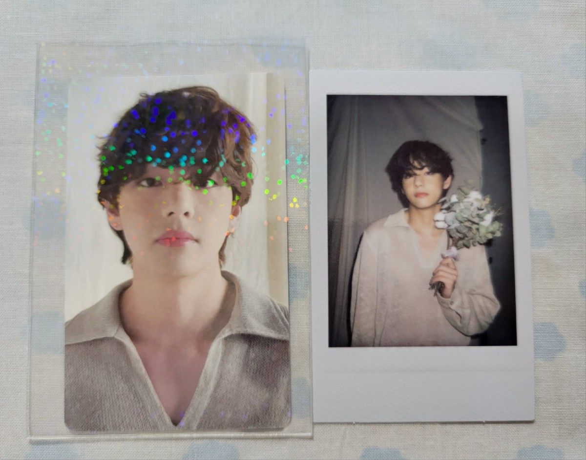 BTS V トレカ チェキ テテ チェキ トレカ BTS公式グッズ BTSDECOKIT