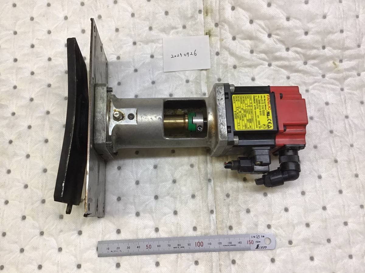 FANUC ファナック AC サーボモーター A06B-0114-B103 βis 0.4 FANUC ファナック AC サーボモーター A06B-0114-B103 βis 0.4