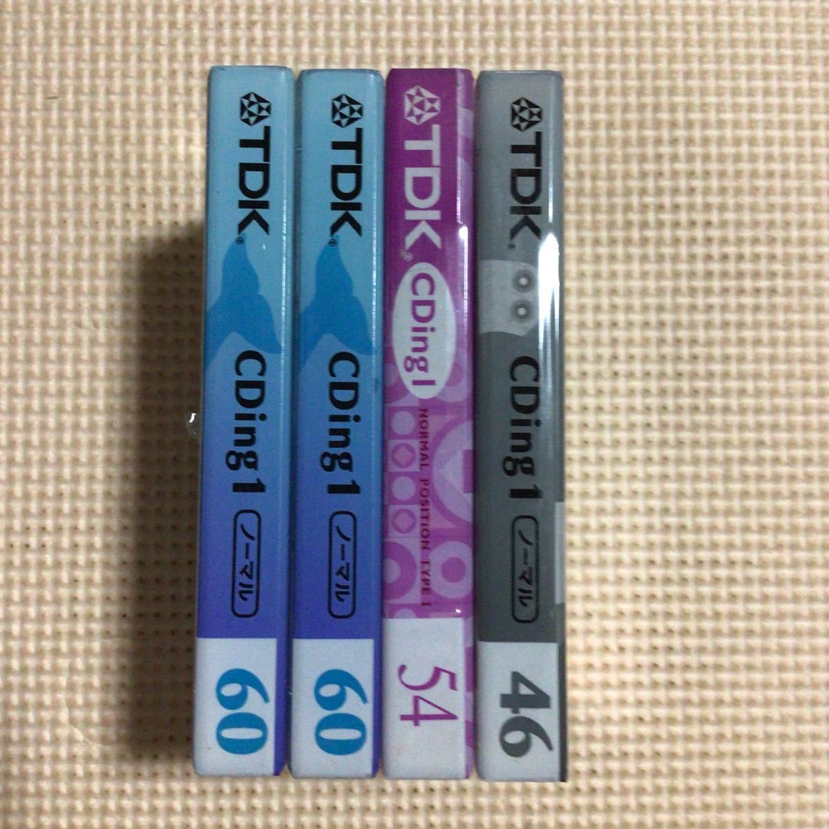 TDK CDing1 46.54.60x2 ノーマルポジション　カセットテープ【未開封新品】★_画像2