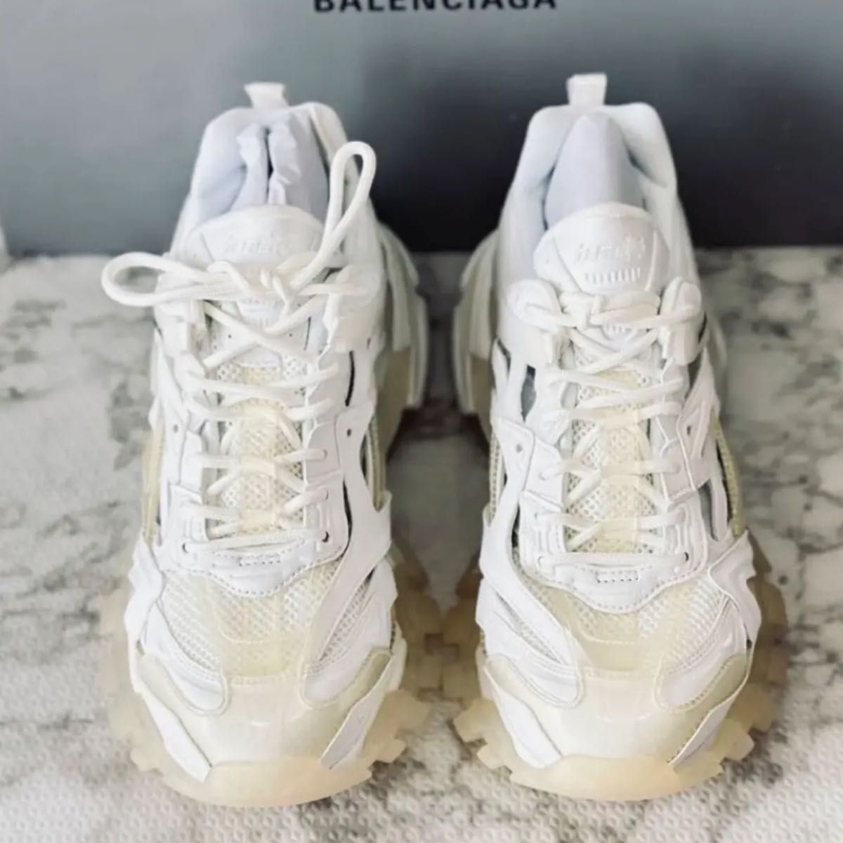 Balenciaga Track 2 クリアーソール スニーカー 41 新品