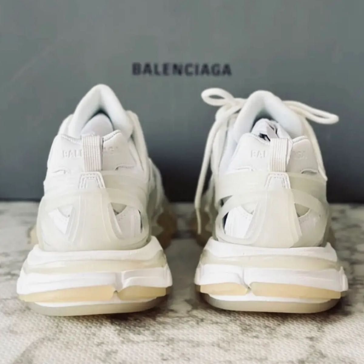 Balenciaga Track 2 クリアーソール スニーカー 41 新品