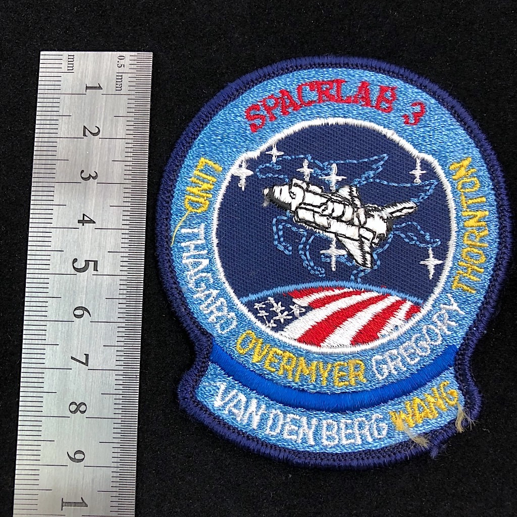 輸入品 希少デッドストック NASA CHILTON BRANDENSTEIN MELNICK エンデンバー ワッペン_画像3