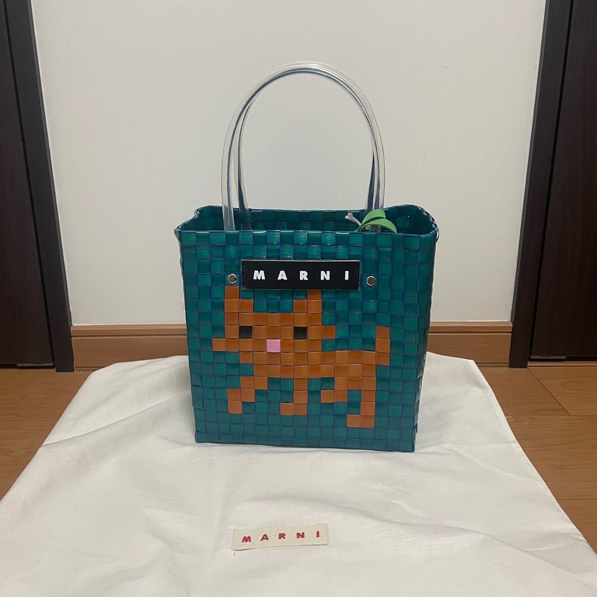 MARNI FLOWER CAFE　MARNI MARKET　アニマルバスケット MARNI マルニ カゴバッグ カゴ