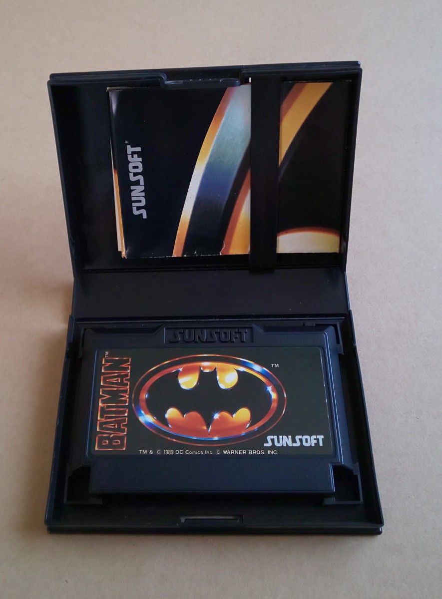 箱説あり バットマン ファミコン レトロゲーム ハガキ付き 箱説あり バットマン ファミコン レトロゲーム ハガキ付き