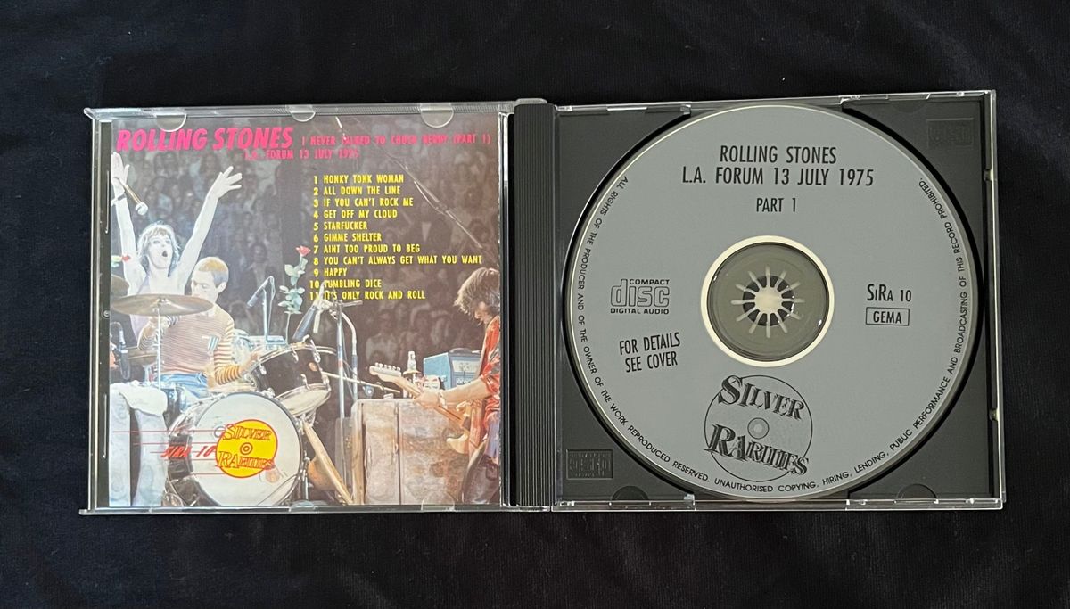 【廃盤レア】the rolling stones LIVE CD 