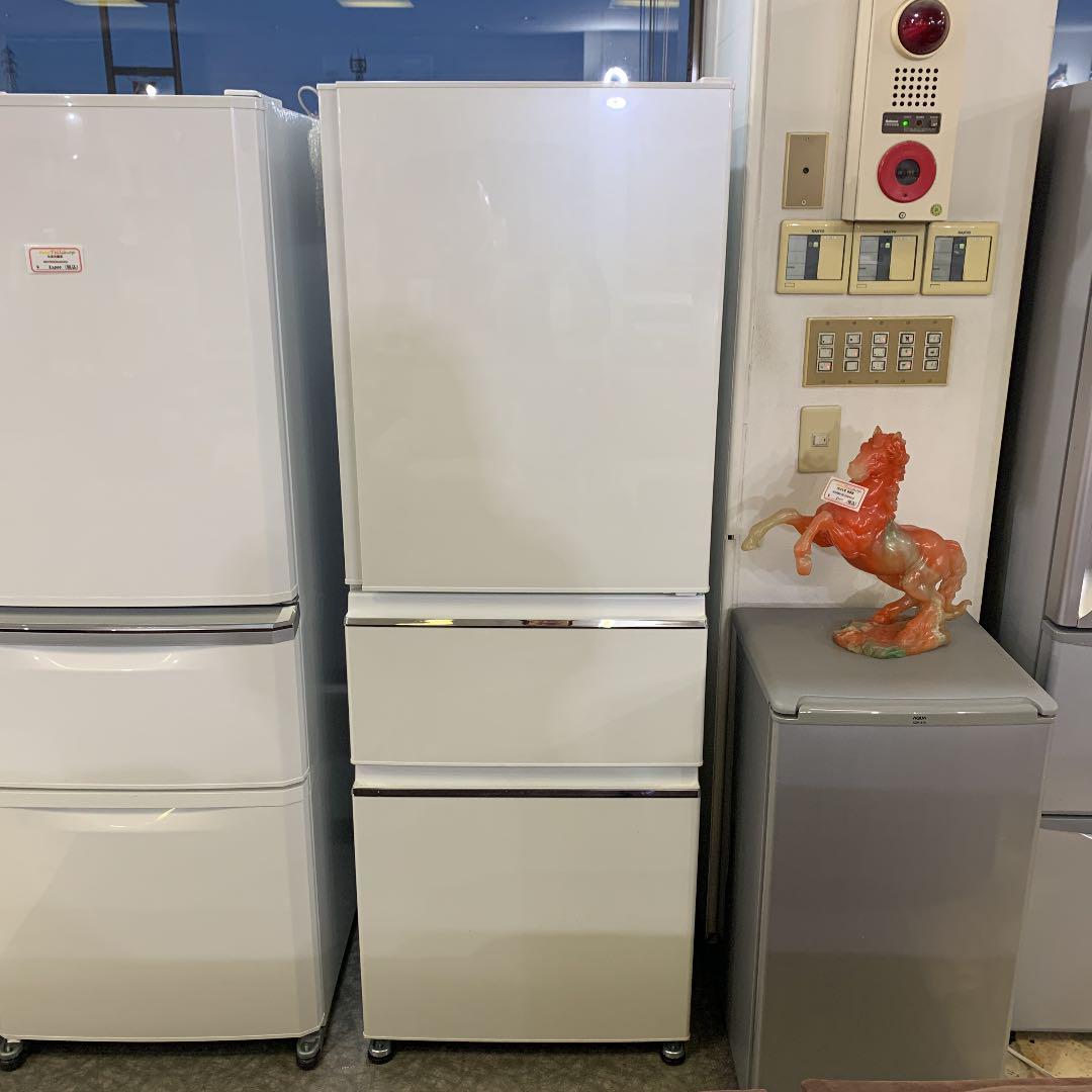 かわいい！ MITSUBISHI 冷凍冷蔵庫 MR-CX33EC-W 2018年製 330L 100