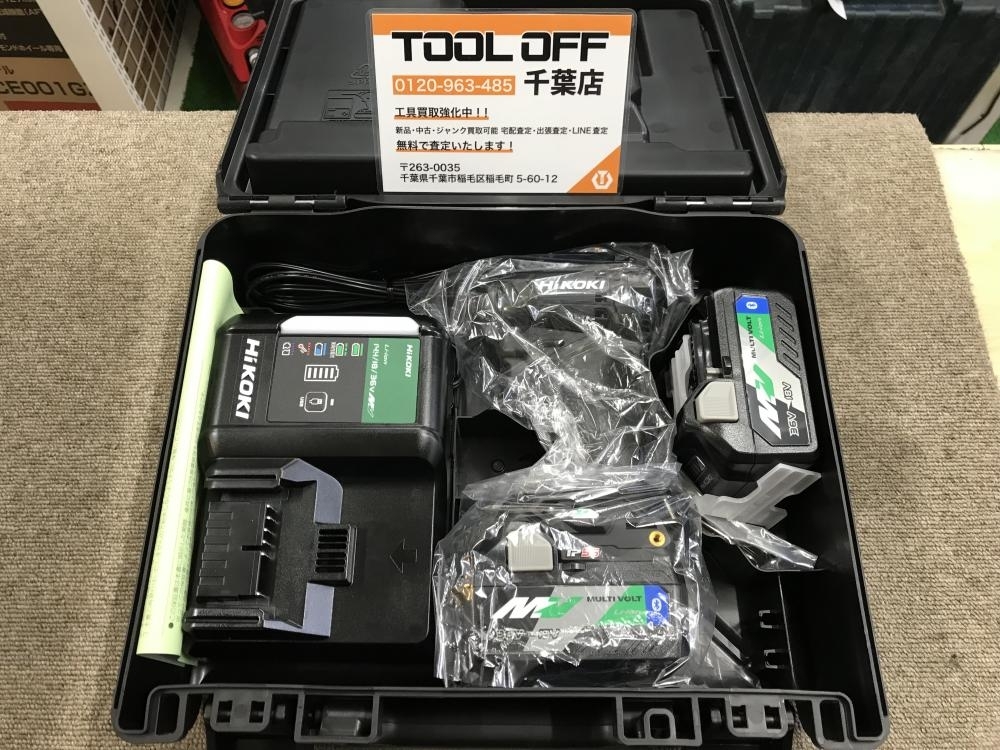 008●未使用品・即決価格●HiKOKI インパクトドライバ WH36DC(2XPBS) ①