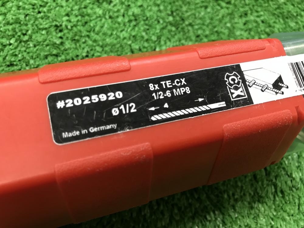 004★未使用品・即決価格★HILTI ハンマードリルビット 8x TE-CX 1/2-6の画像2