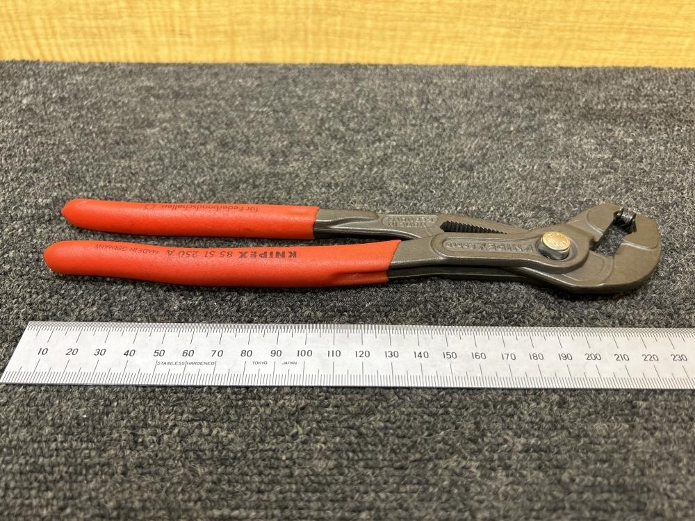 013♪おすすめ商品♪KNIPEX クニペックス スプリングホースクリッププライヤー 85 51 250A_画像4