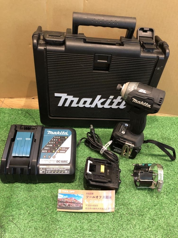 001♪おすすめ商品♪makita マキタ 充電式インパクトドライバ TD160D バッテリー3.0Ah2個、充電器付属