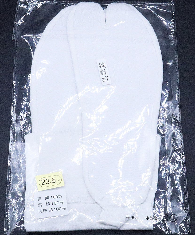 книга@ лен tabi летний хлопок обратная сторона 23.5cm белый новый товар гардеробные аксессуары женский лен 100% хлопок 100% одиночный . лето кимоно season S9708