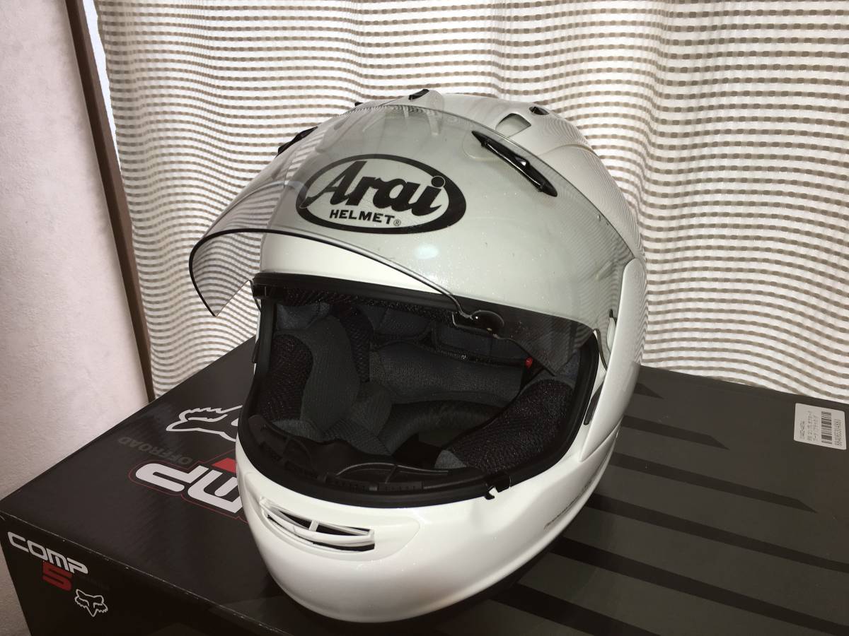 ARAI RX-7 RV cap body side scratch equipped interior clean