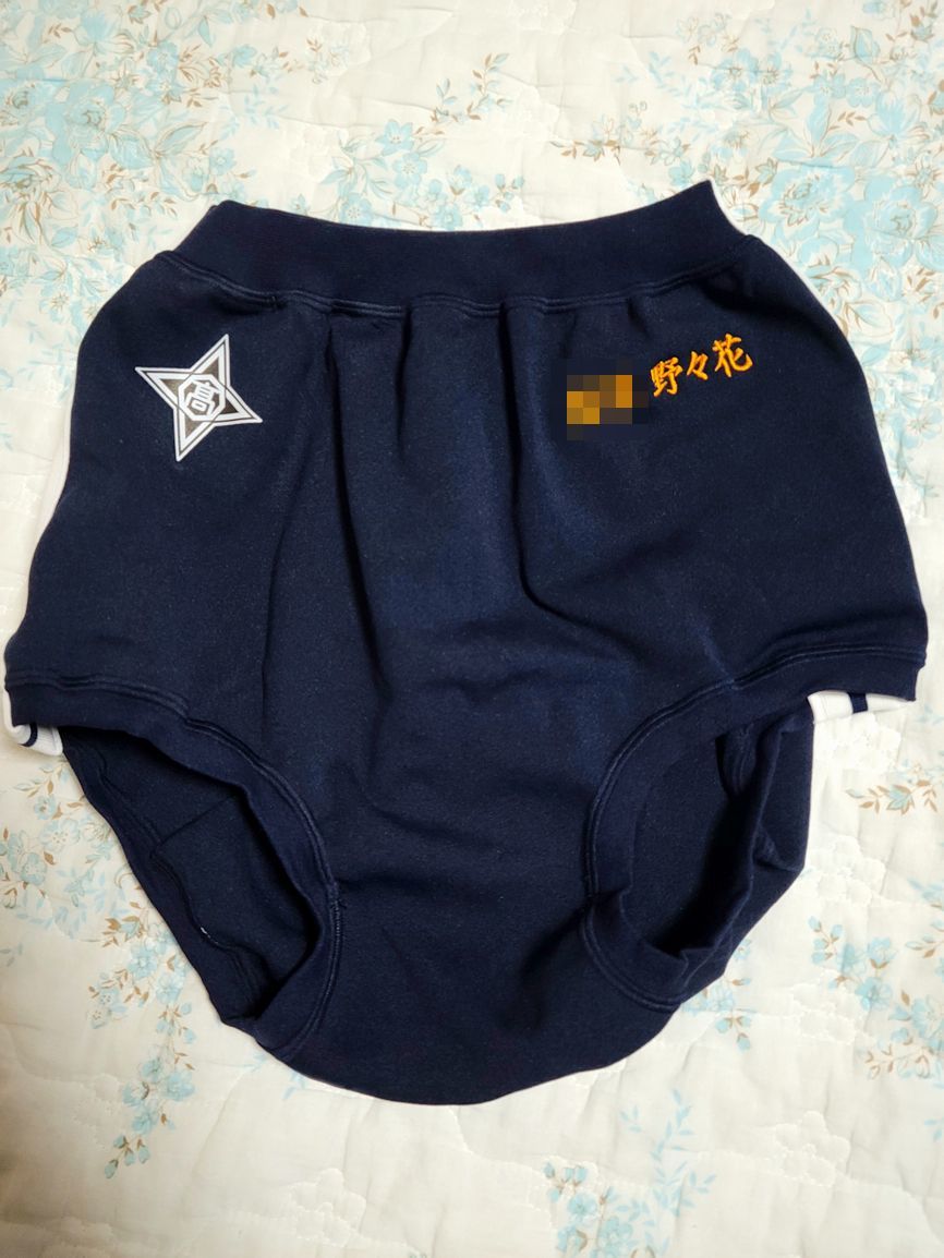 希少】松亀被服 ライン入りブルマ(校章・フルネーム刺繍) LL 希少】松亀被服 ライン入りブルマ(校章・フルネーム刺繍) LL