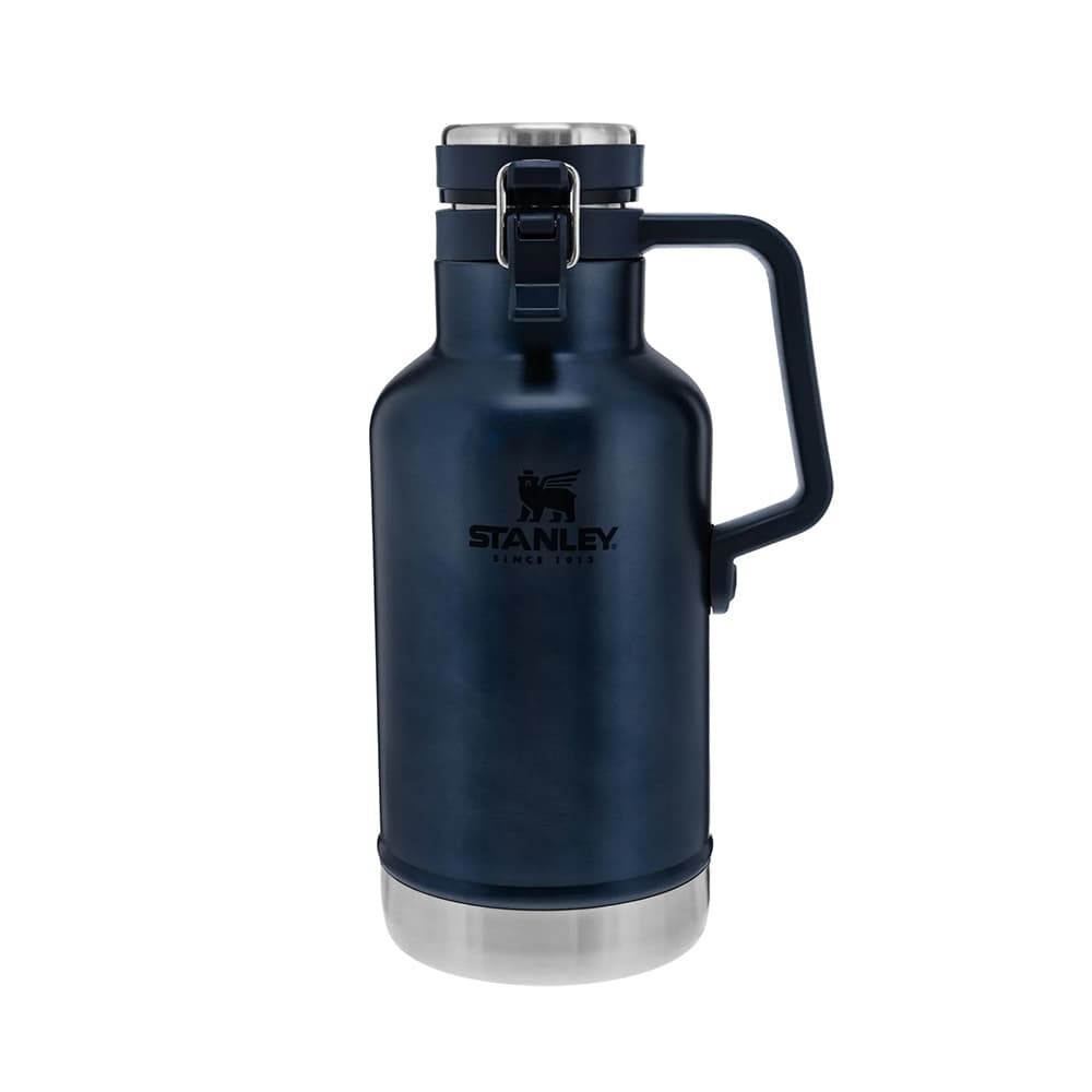 STANLEY グラウラー CLASSIC EASY-POUR GROWLER 真空ボトル 炭酸飲料対応 6.4oz/1.9L [ ロイヤルブルー ]