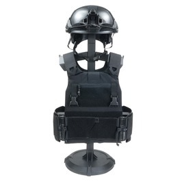 WOSPORT Tacty karu gear stand fixtures .. plate carrier & helmet correspondence [ black ] War s port 