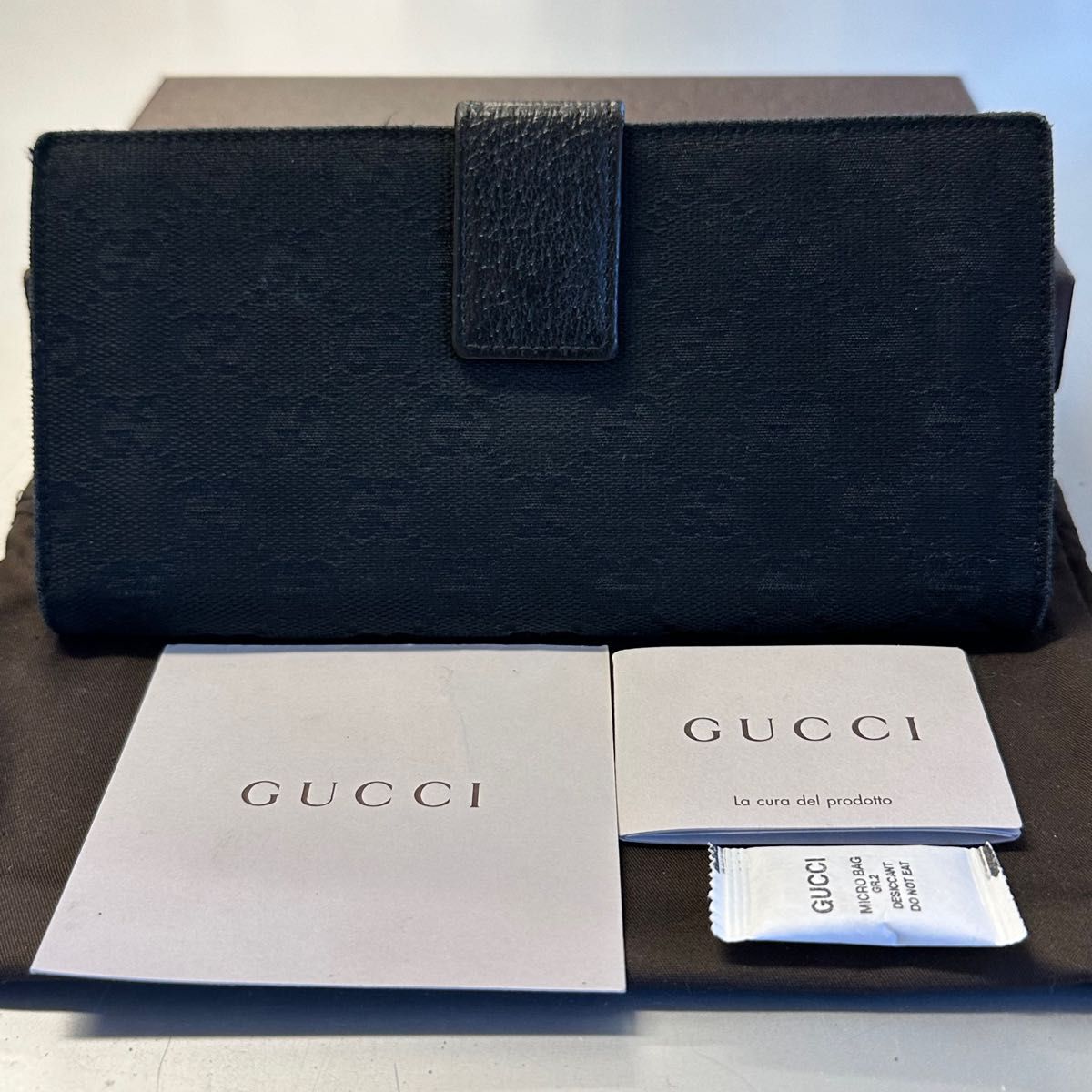 新品同様 グッチ GUCCI 財布 長財布 GGキャンバス|Yahoo!フリマ(旧