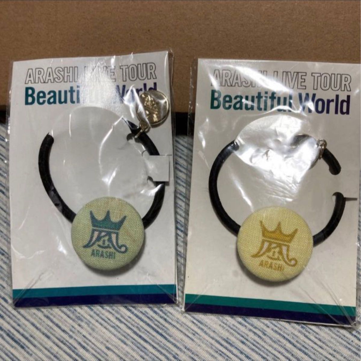 嵐ツアーグッズ　ヘアゴム　Beautiful World