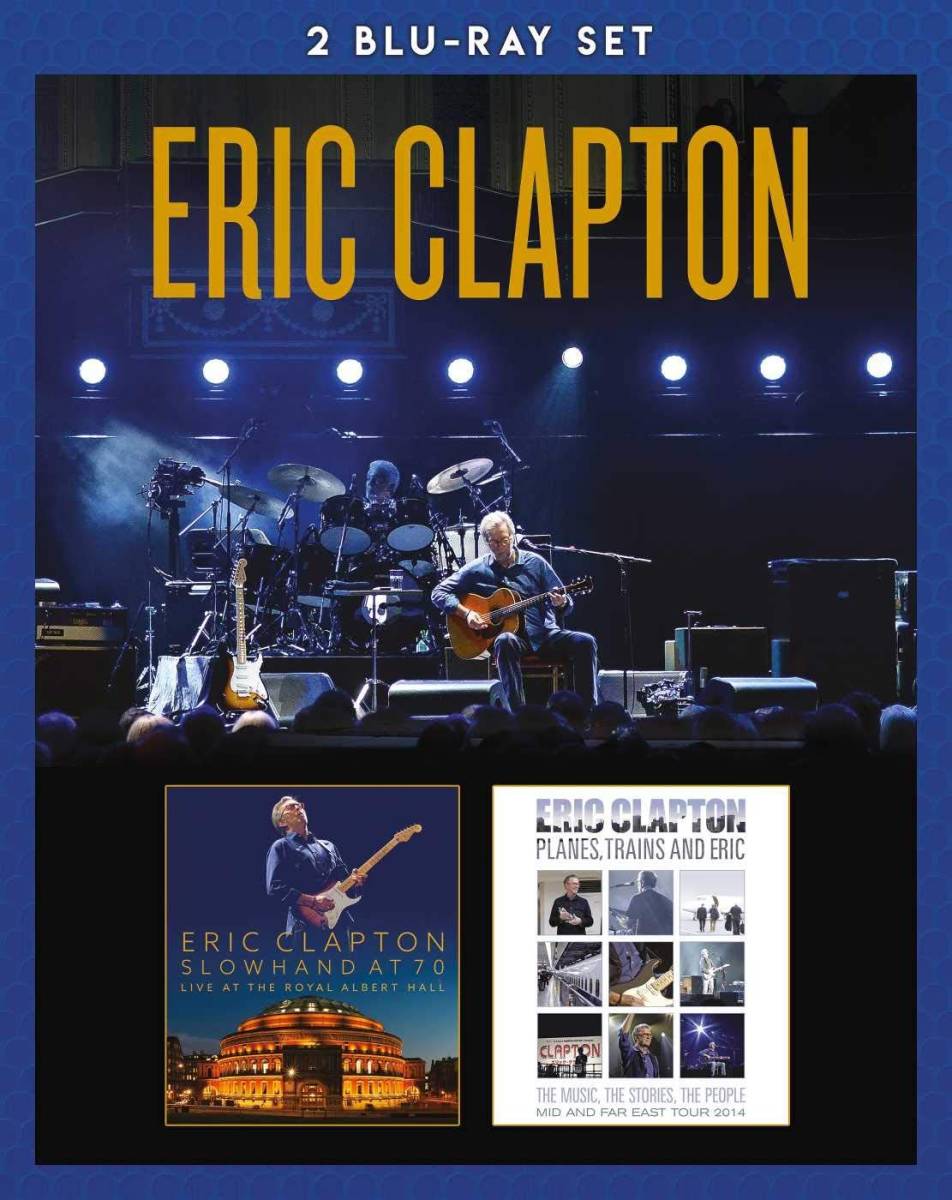 新品 即決 エリック・クラプトン Eric Clapton Slowhand at 70 Live at the Royal Albert Hall Planes, Trains and Ericの画像1