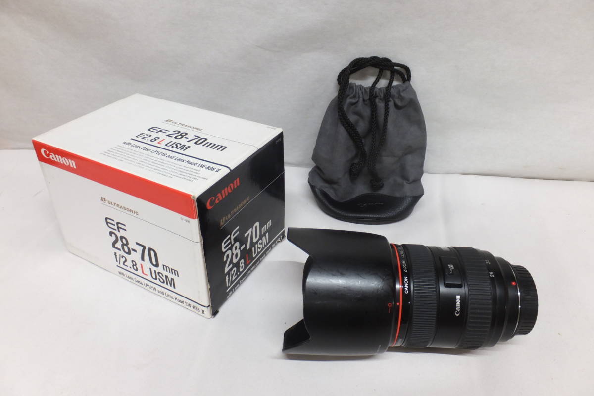 Canon キャノン EF-28-70㎜ f2.8L MACRO 0.5㎜/1.6ft ULTRASONIC 美品