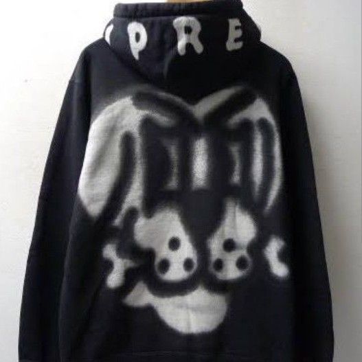 Supreme BONE ZIP UP HOODED SWEATSHIRT